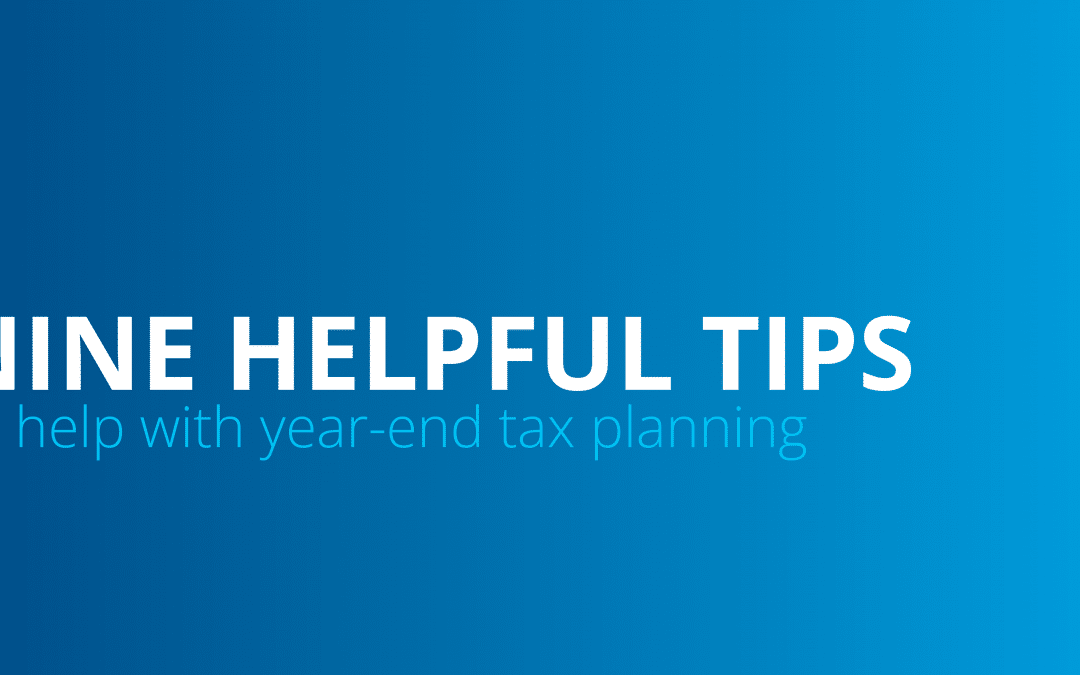 Year-End Tax Planning: A Quick Guide for Personal Finances